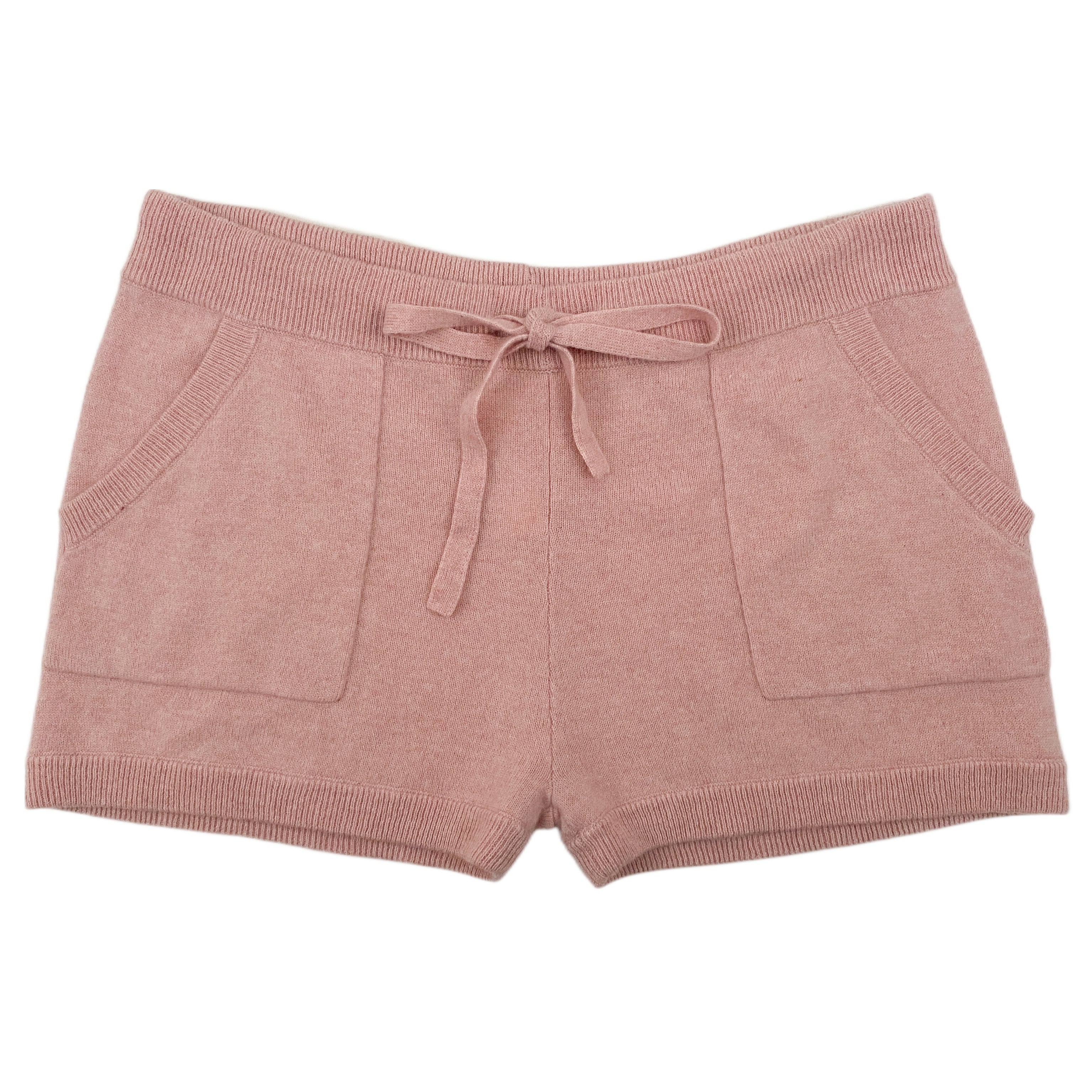 Rose Quartz Cashmere Shorts (M)