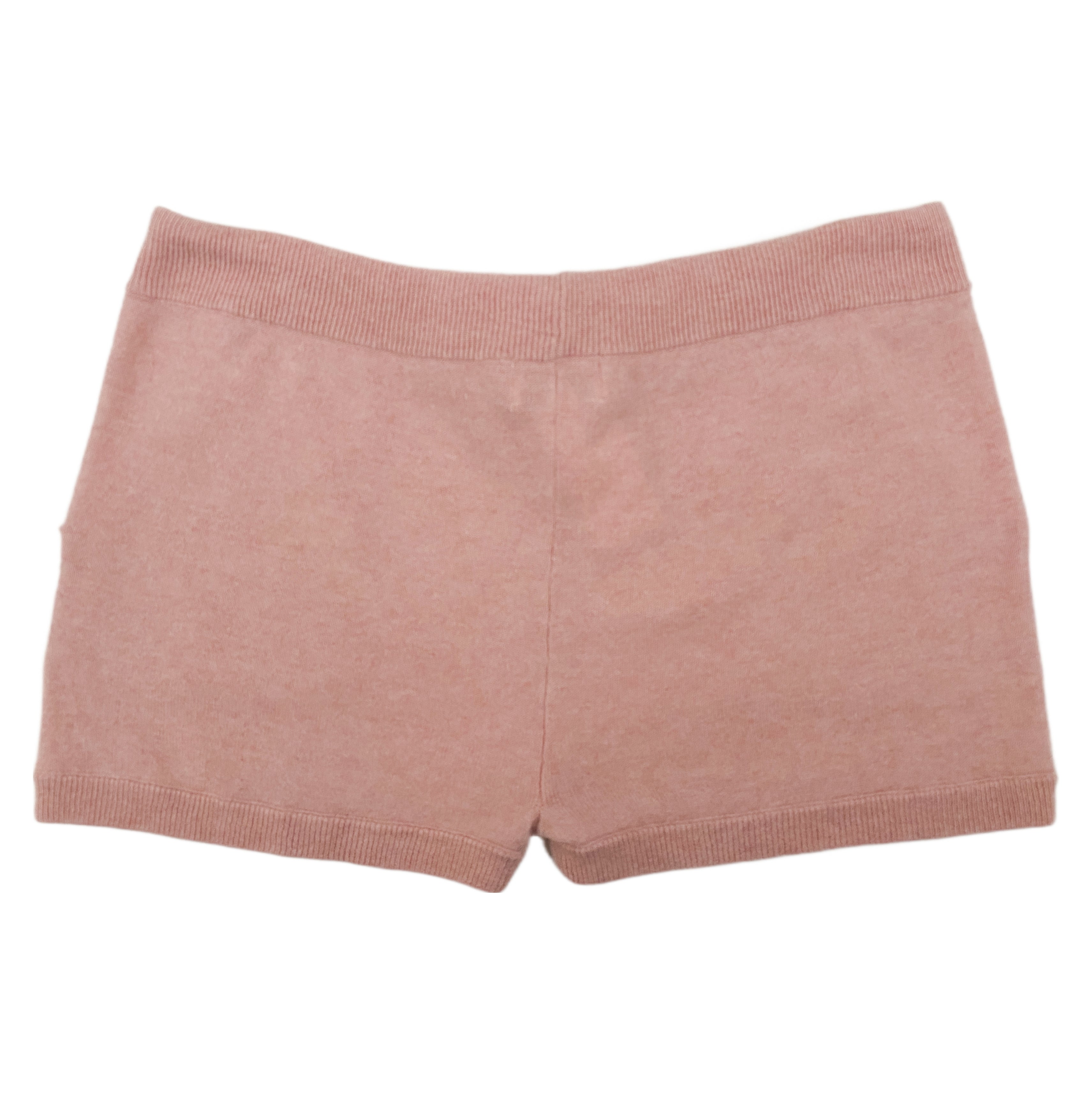 Rose Quartz Cashmere Shorts (M)