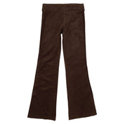 Bebe Brown Buckle Flares (XS)