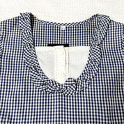 J-Fashion Coquette Gingham Babydoll Top (S)