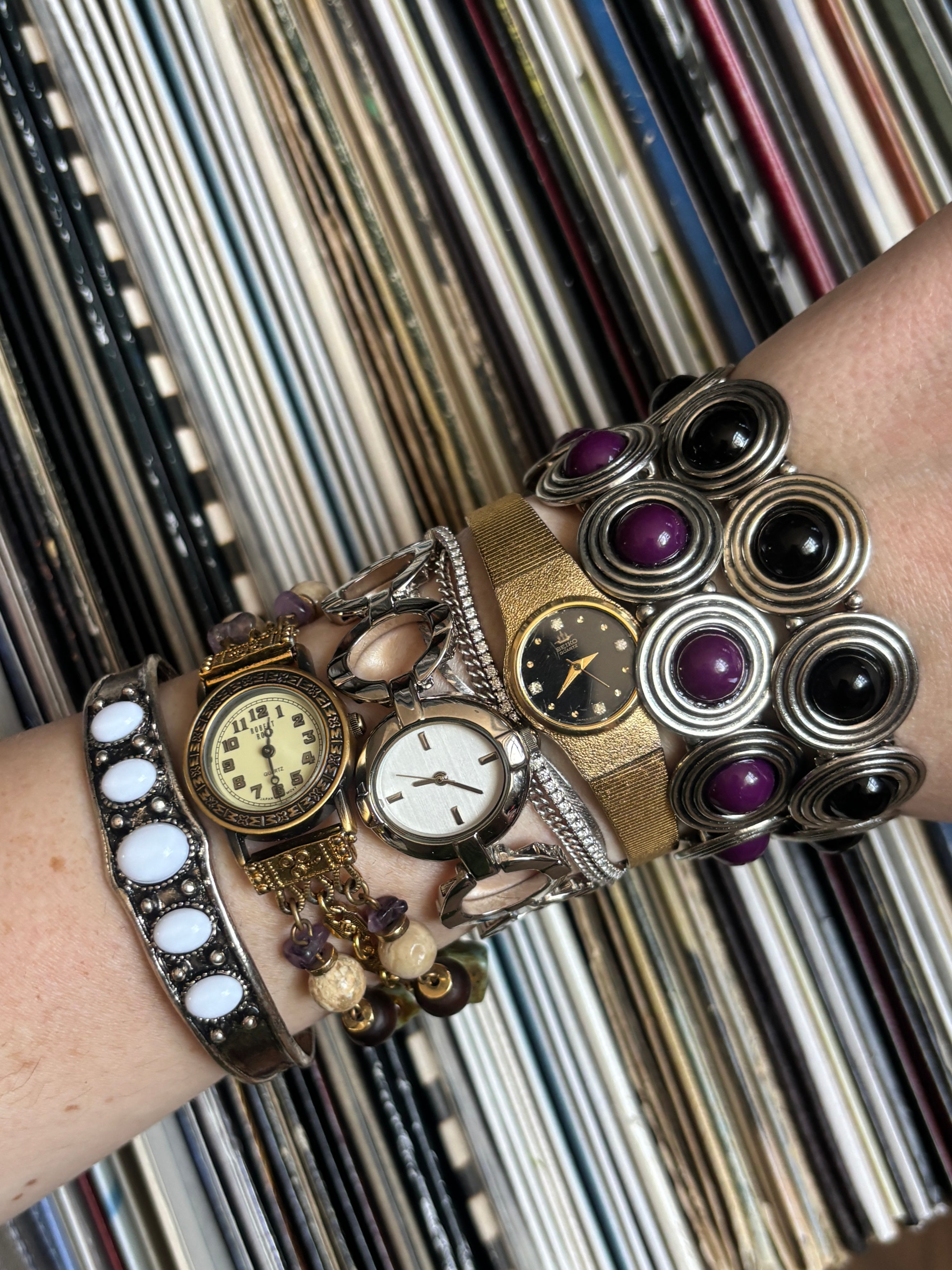 2000s Boho Stone Watch