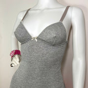 D&G Dolce & Gabbana Gray Sparkly Cami (XS/S)