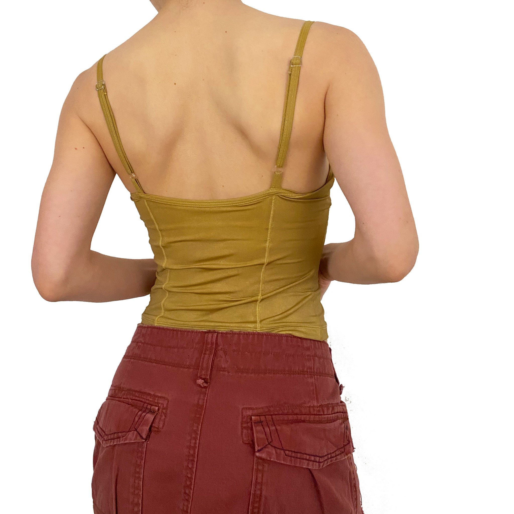 Bebe Sport Gold Tank (XS)