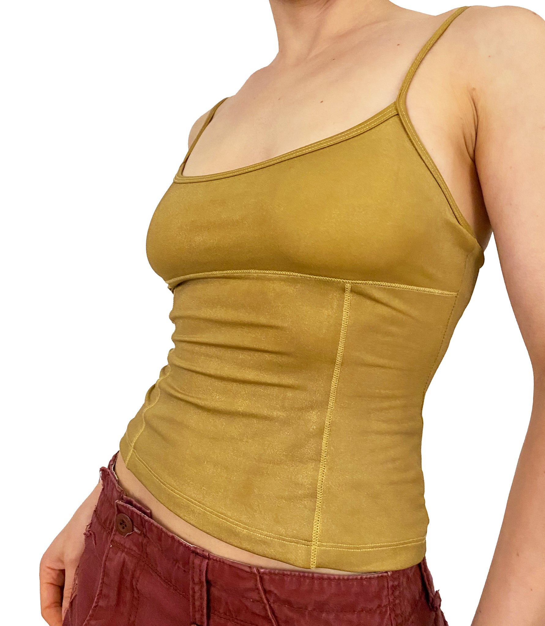 Bebe Sport Gold Tank (XS)