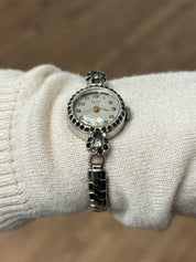 Antiquey 12kt Black Gem Watch