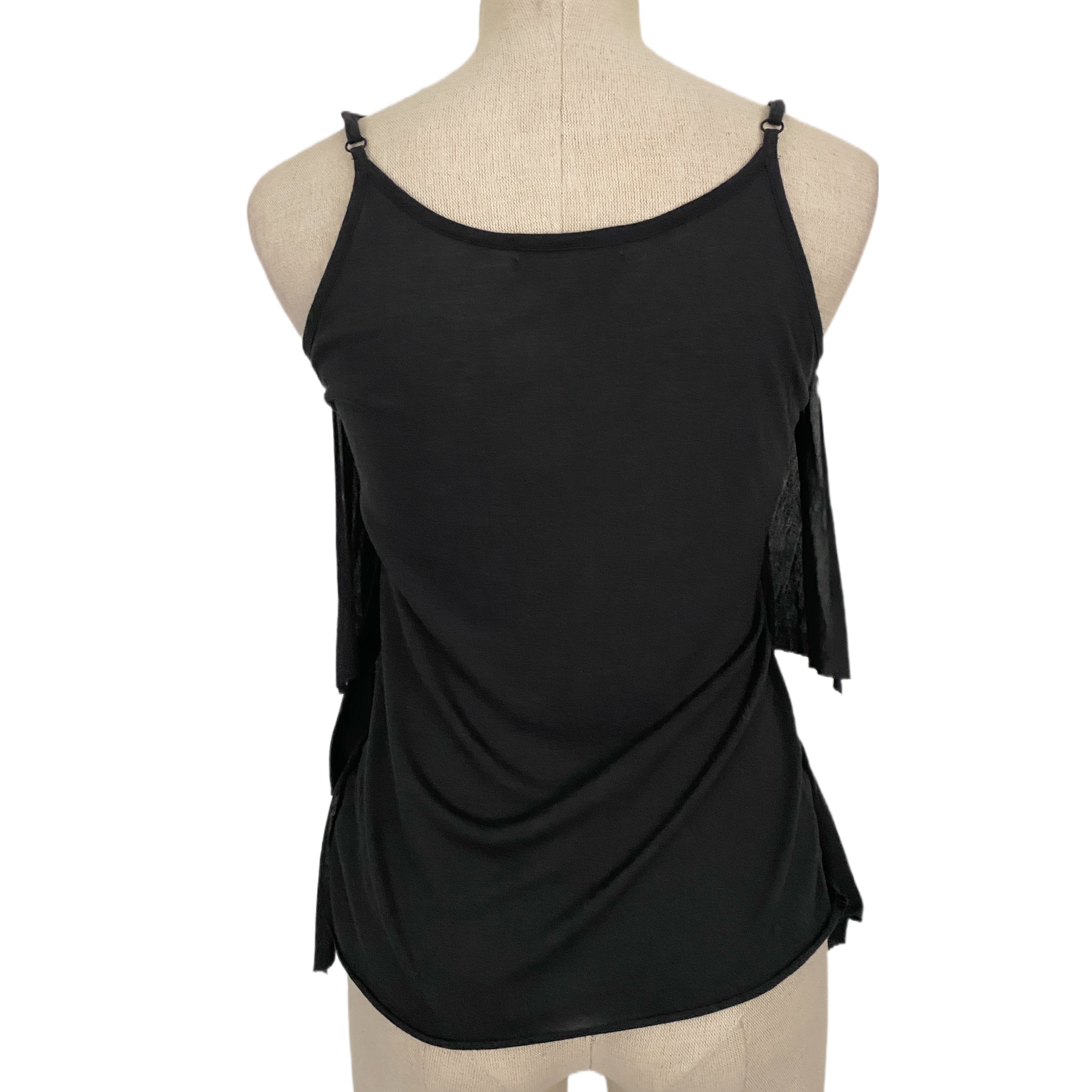 Parasuco Ruffle Zip Tank (L)