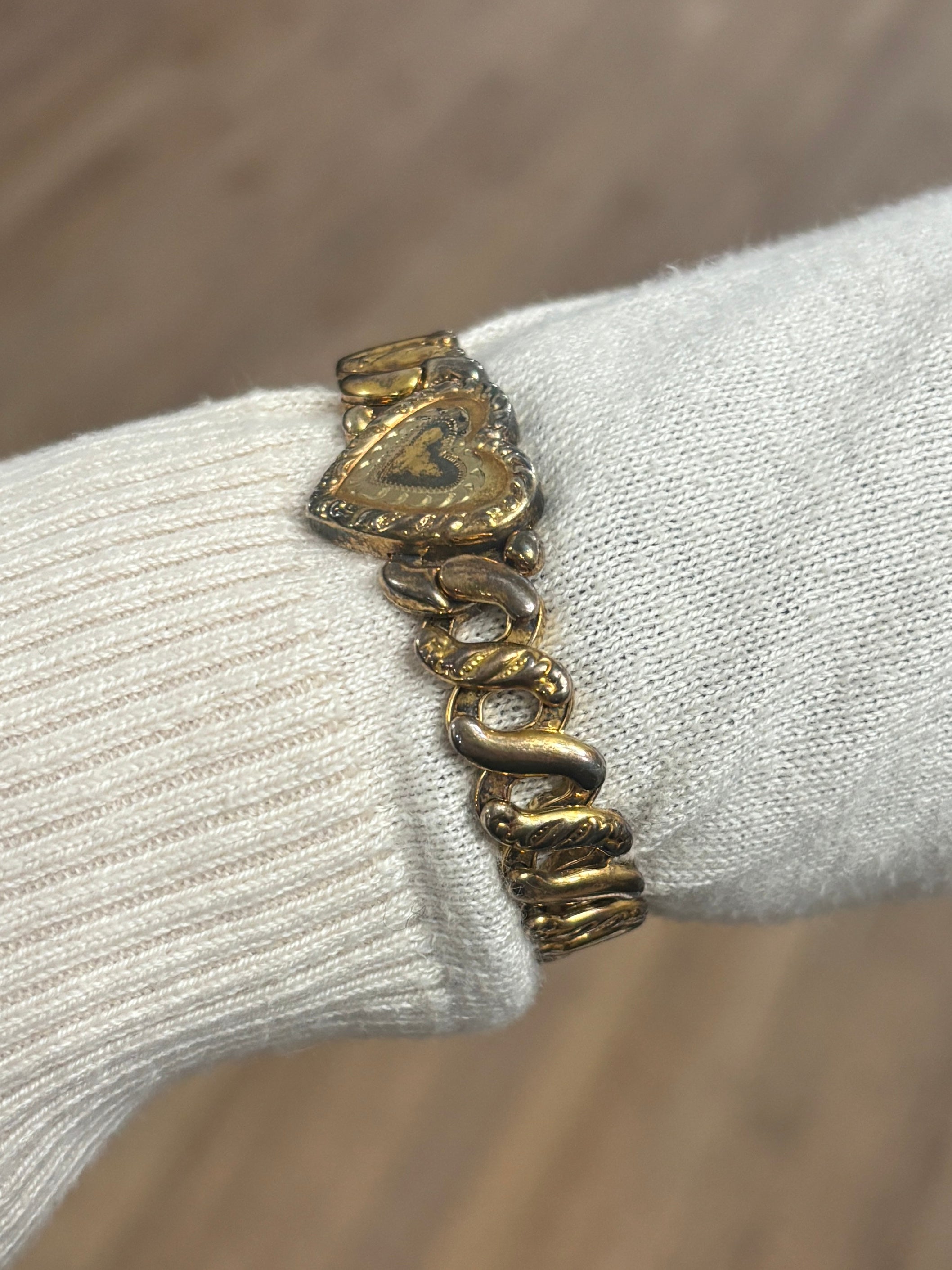 Gold Filled WW2 Sweetheart Bracelet – Holy Thrift
