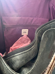 Y2K Genuine Leather Slouchy Hobo Shoulder Bag