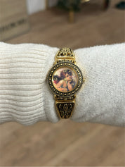 90s Gold Seiko Angel Watch