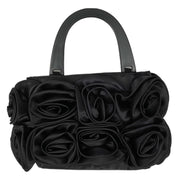 Satin Rosette Handbag