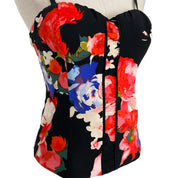 Guess Floral Bustier Top (S)