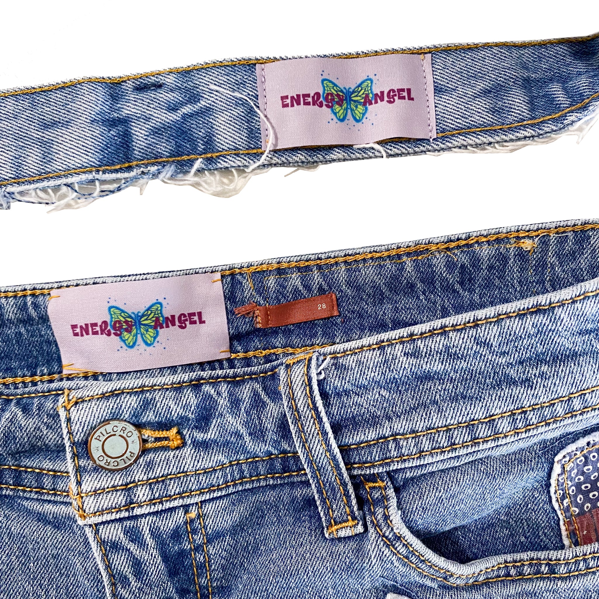 Patchwork Denim Set (M)