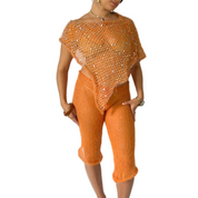 Orange Tangerine Capris (XS-2XL)