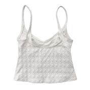 Houndstooth Sporty Tank (M)