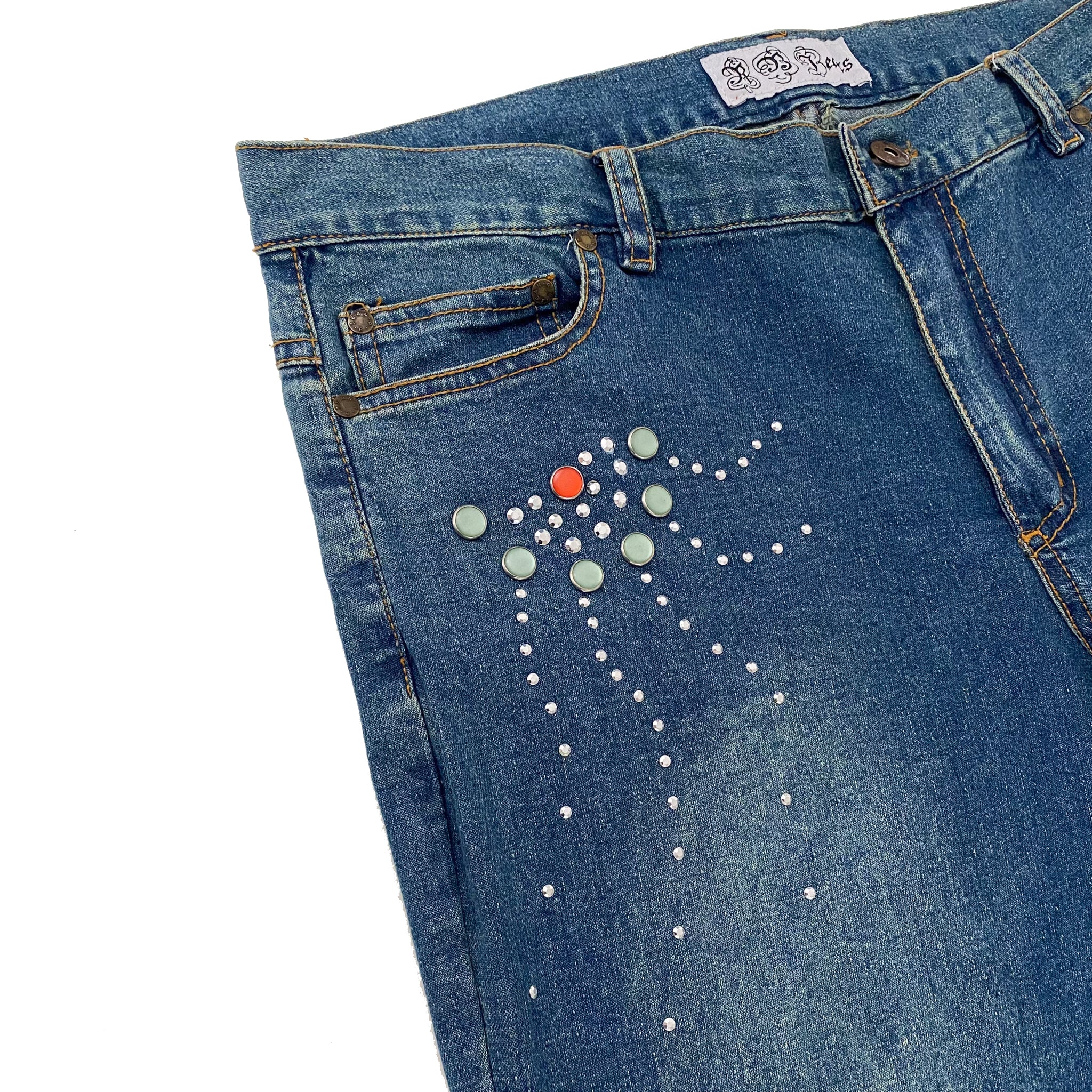 Funky Studded Jeans (XL)