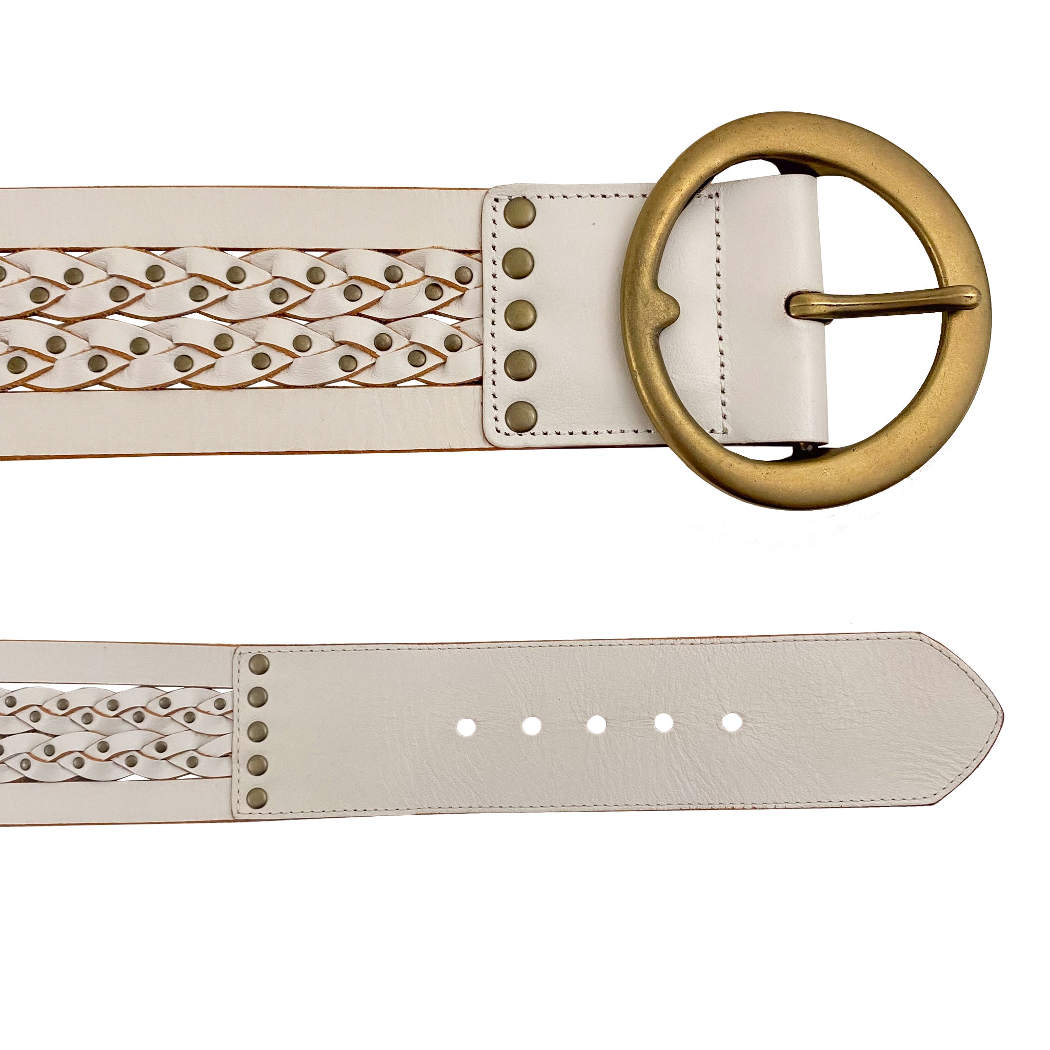Leather Boho Belt (S)