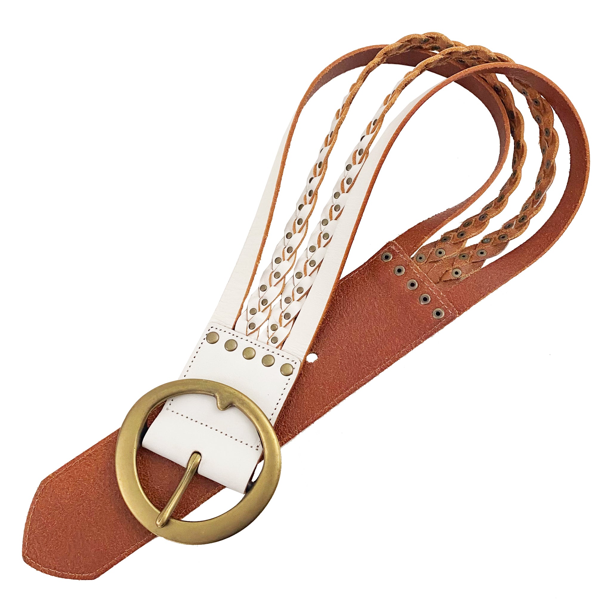 Leather Boho Belt (S)