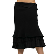 Les Copains Italian Layered Midi Skirt (S)