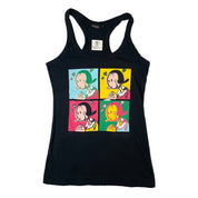 Miss Sixty Racerback Graphic Tank (S)