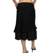 Les Copains Italian Layered Midi Skirt (S)