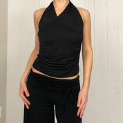 2000's Gaucho Pant & Halter Set (XS/S)