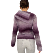 Purple Striped Sweater (S)
