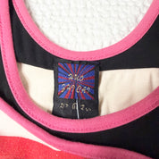 Asymmetrical Graphic Layered Top (S)