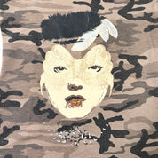 Camo Masked Girl Graphic Tee (S)