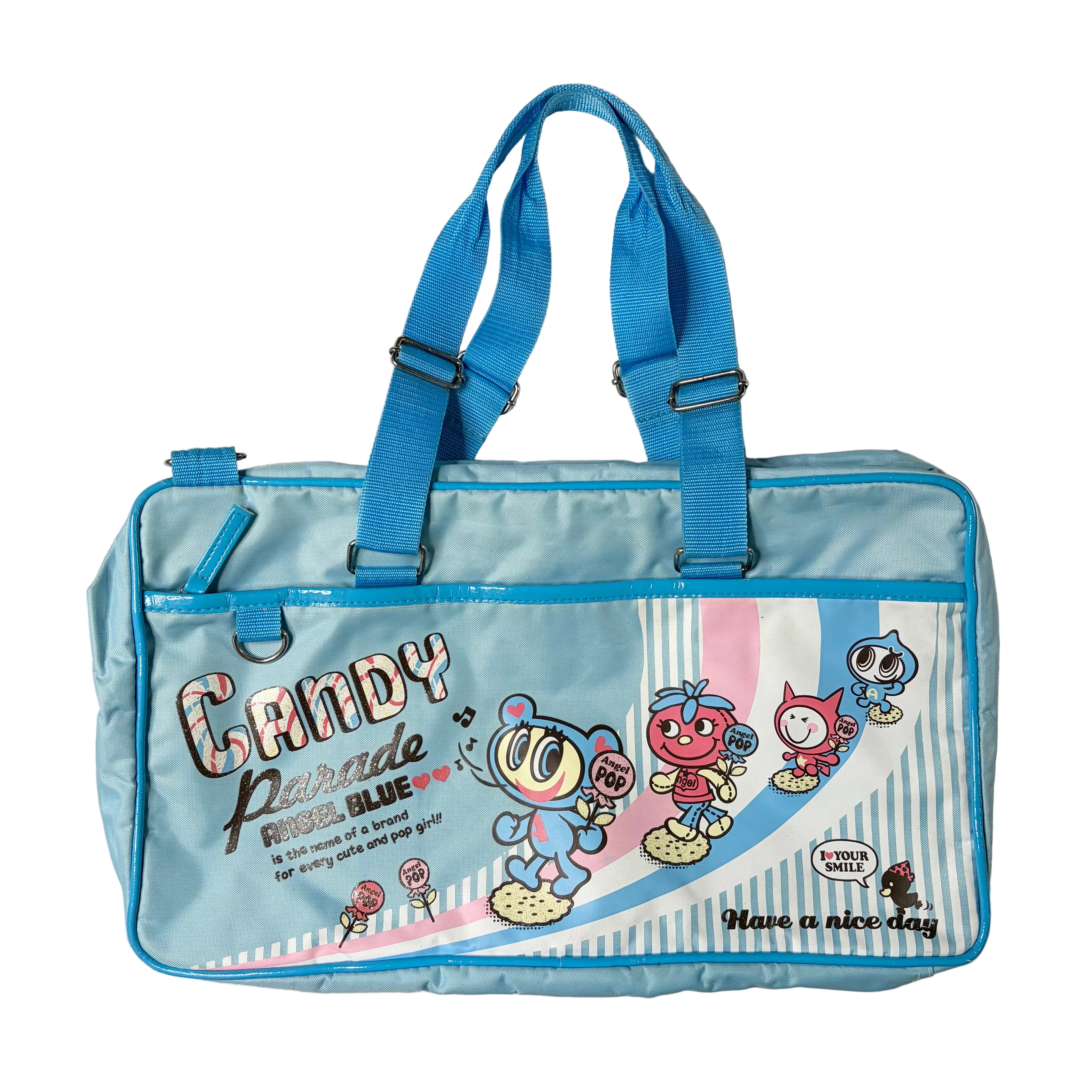 Angel Blue Graphic Tote Bag