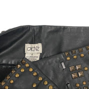 Cache Studded Leather Pants (M)