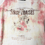 Floral Distressed Graphic Tank (S)