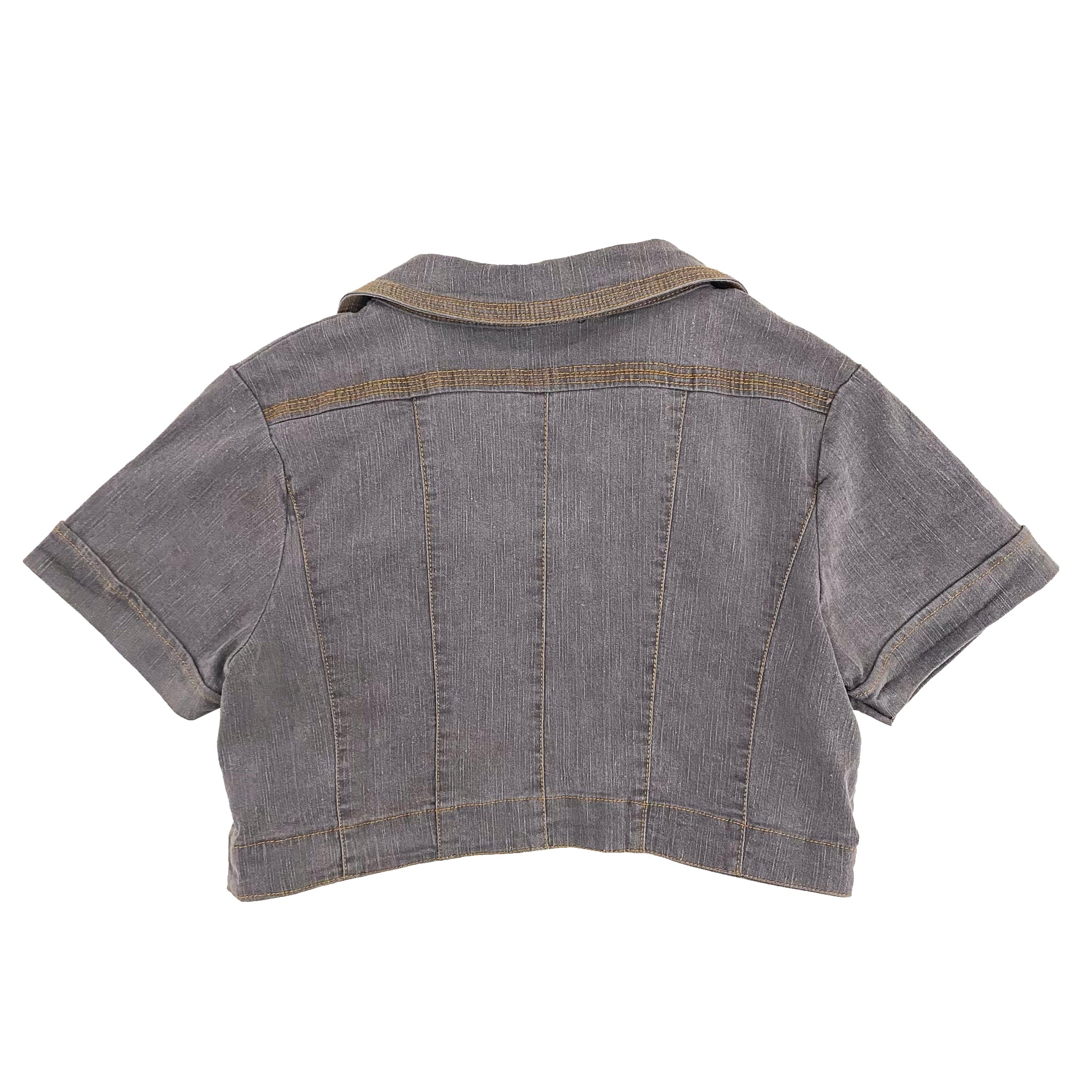 Cropped Denim Jacket (L)