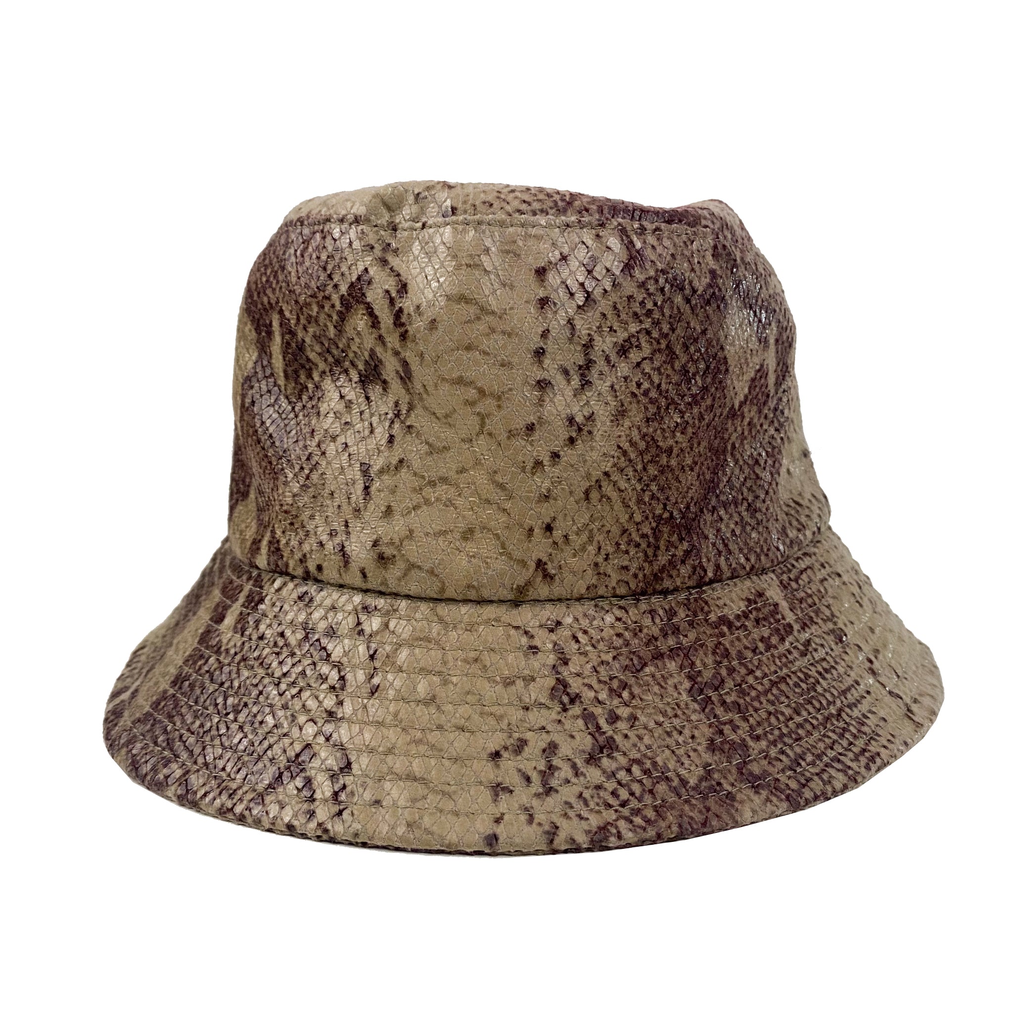 Snakeskin Bucket Hat