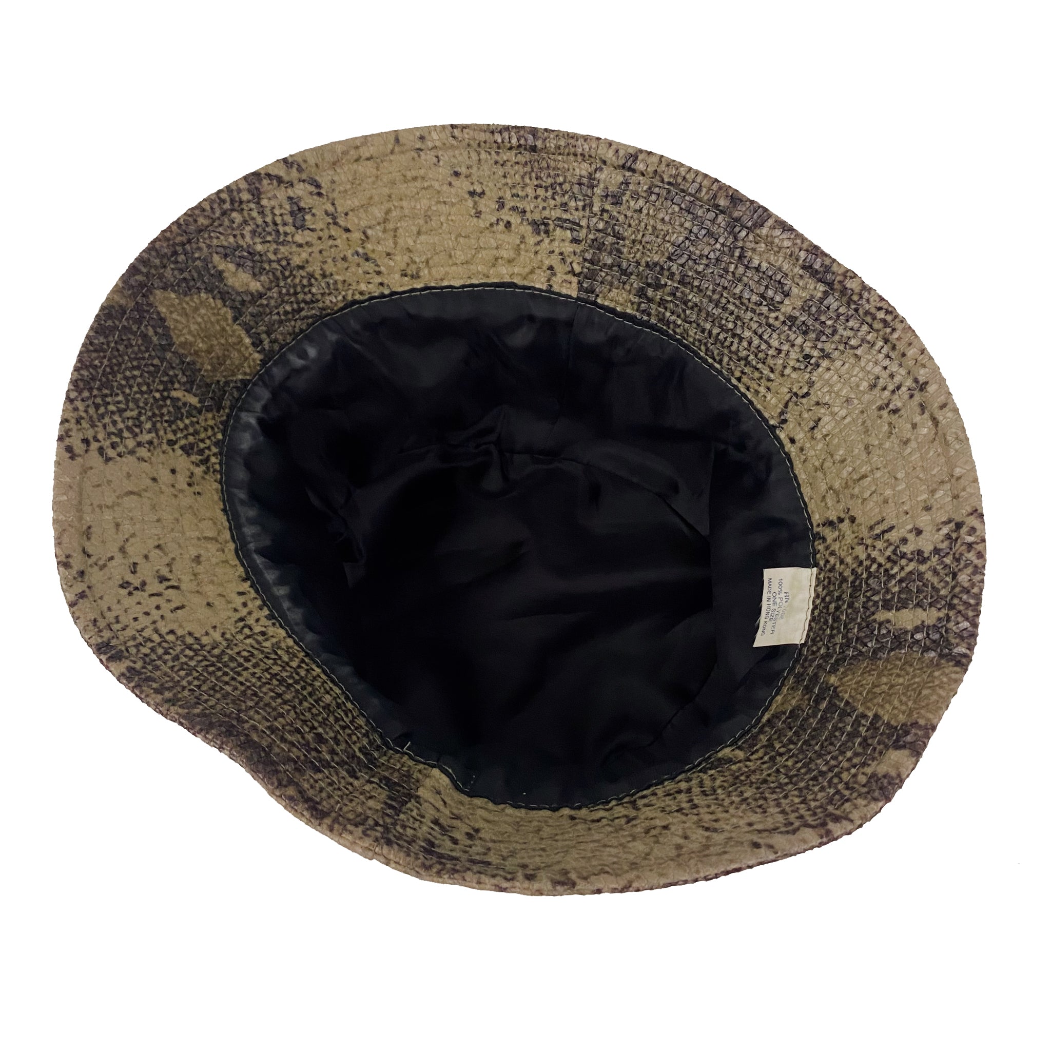 Snakeskin Bucket Hat