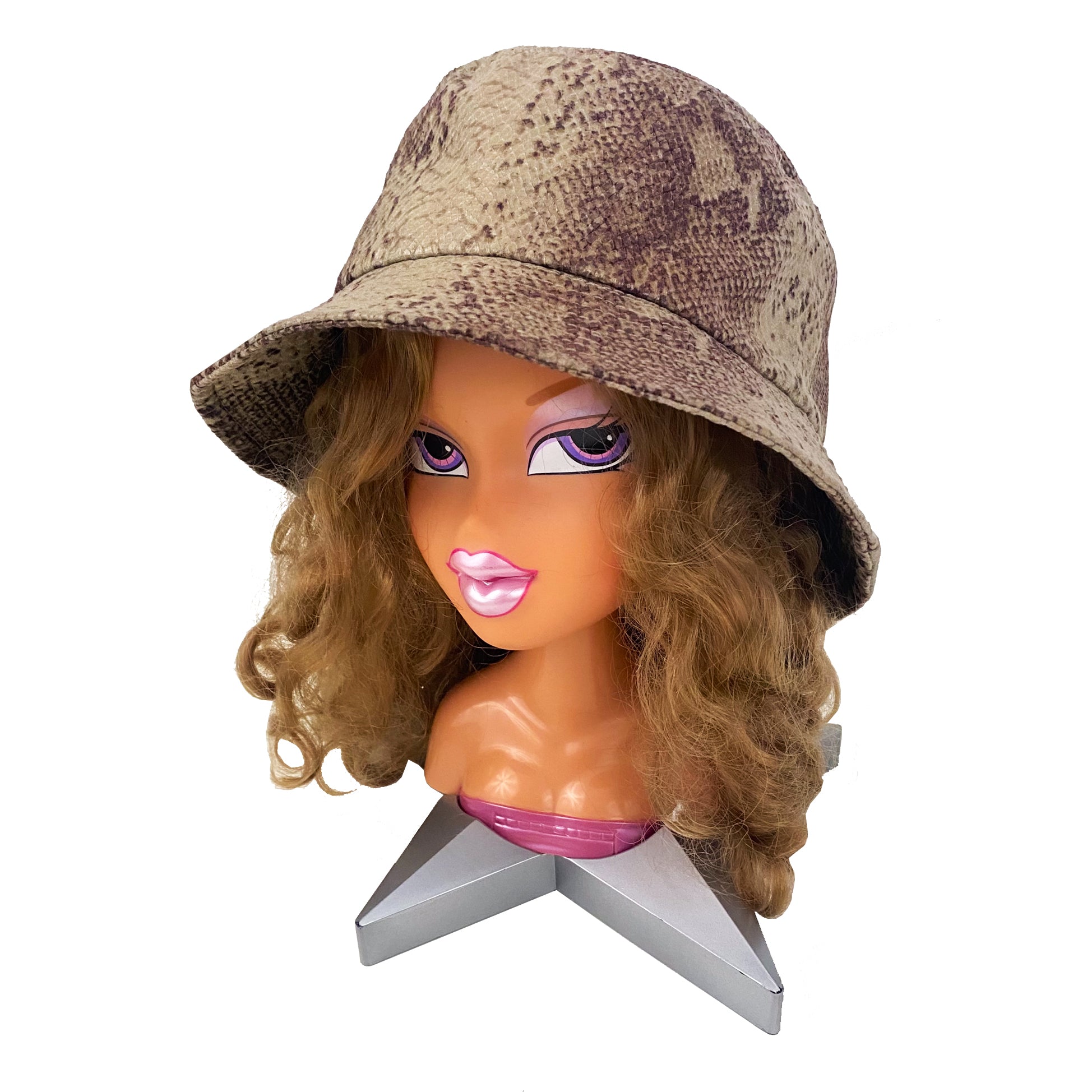 Snakeskin Bucket Hat