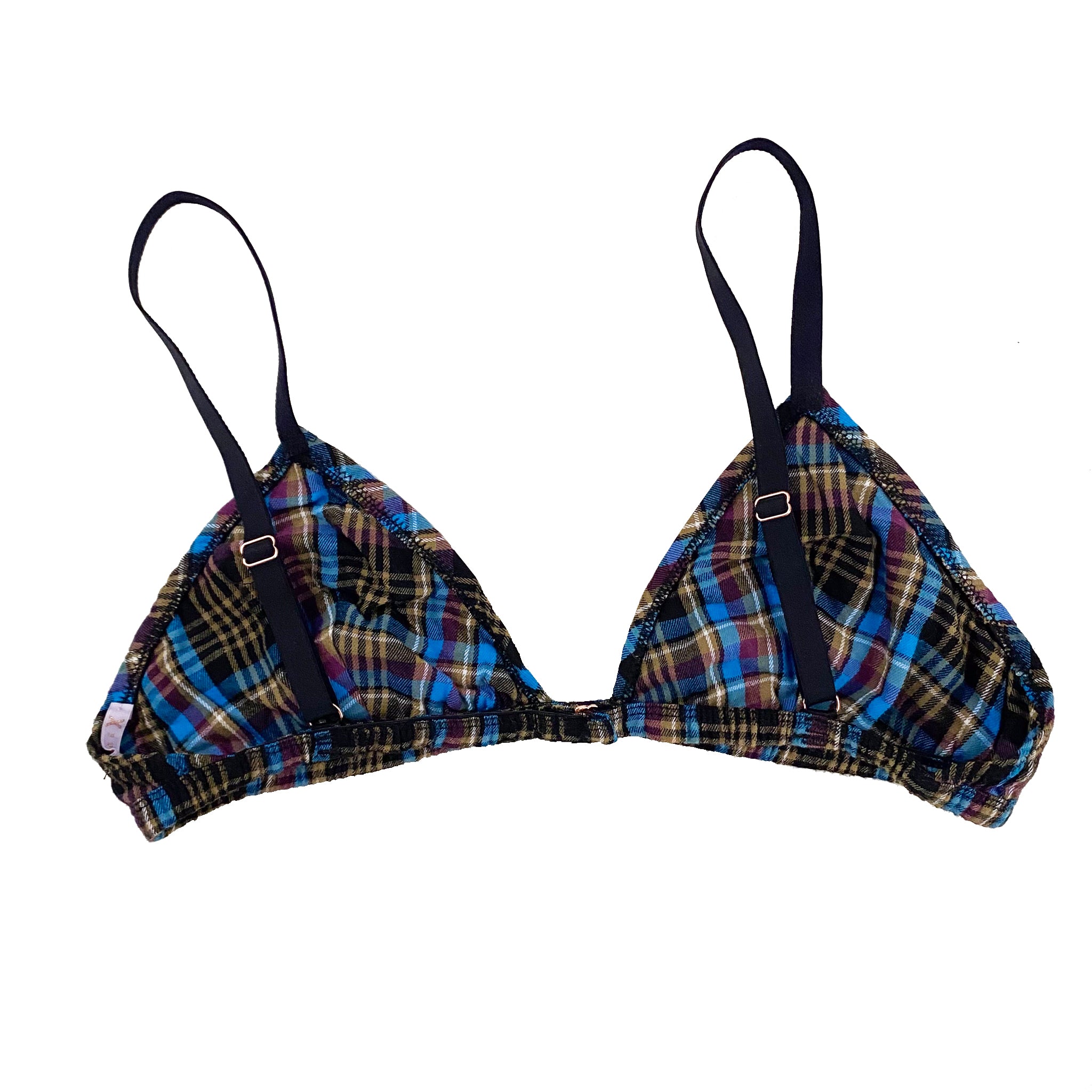 Tartan Plaid Bralette (M)