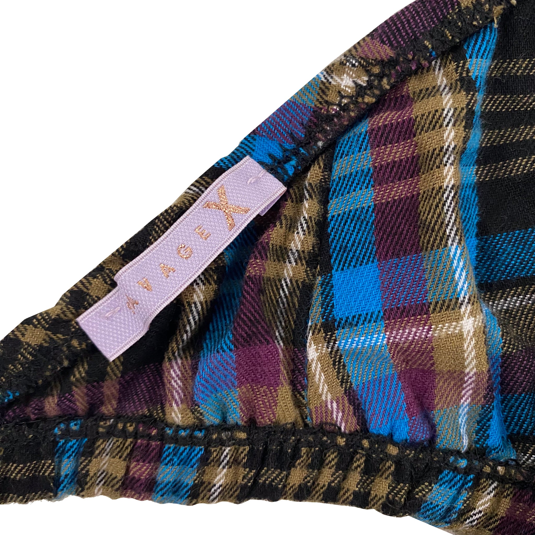 Tartan Plaid Bralette (M)