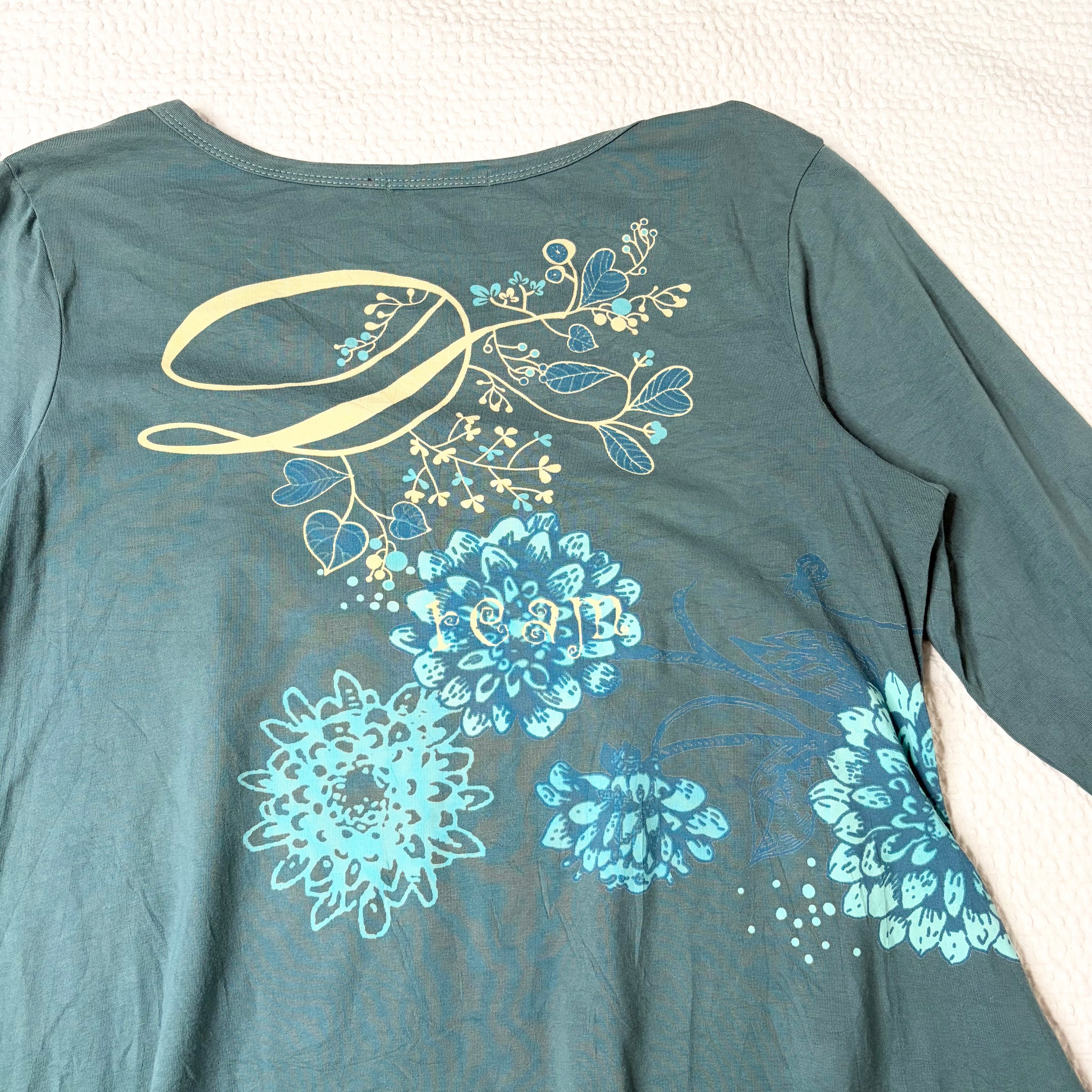 Custo Barcelona Bedazzled Graphic Long Sleeve (L-XL)