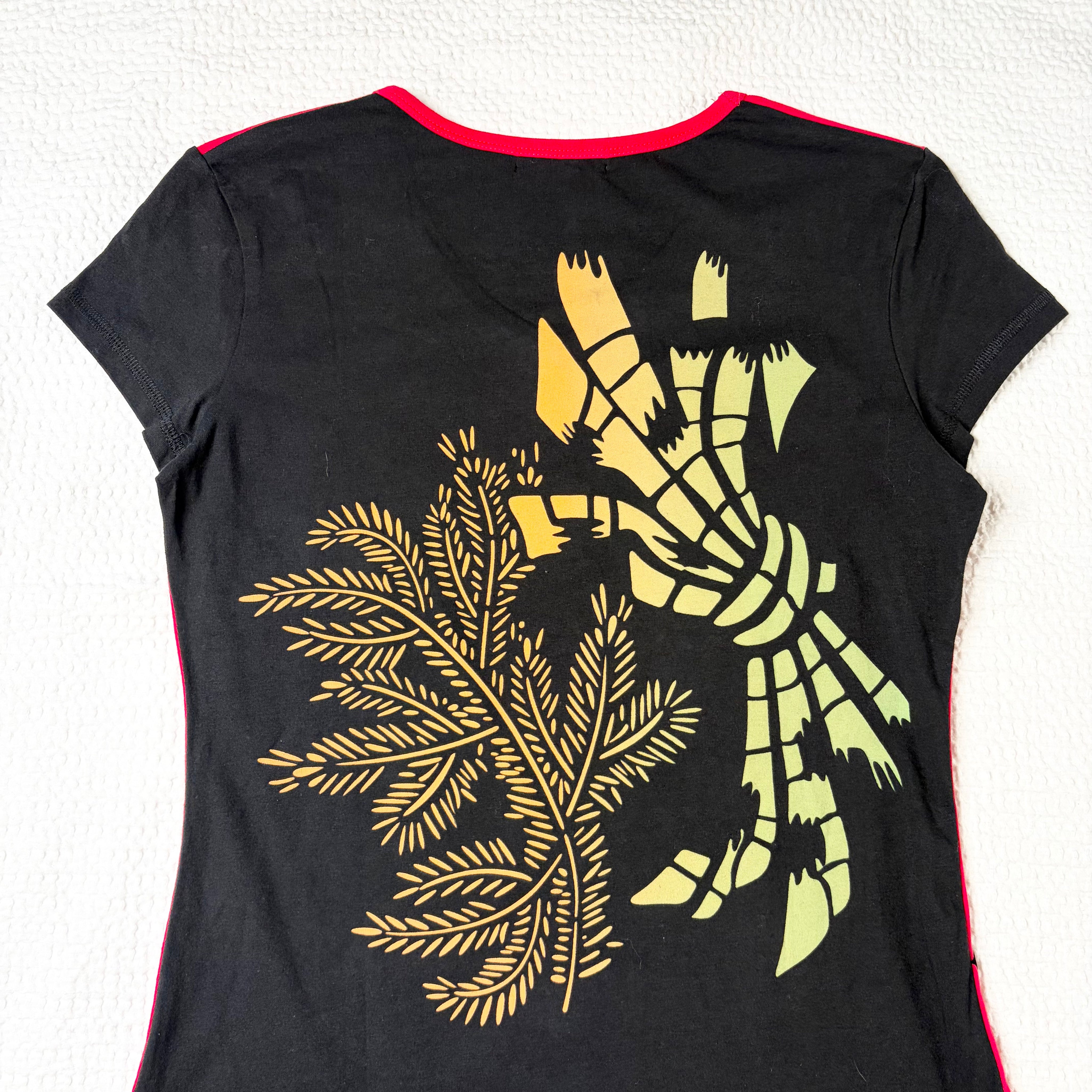 Cowgirl Graphic Asymmetrical Tee (M-L)