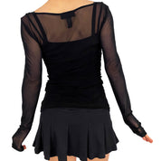 Daisy Mesh Long Sleeve (S)