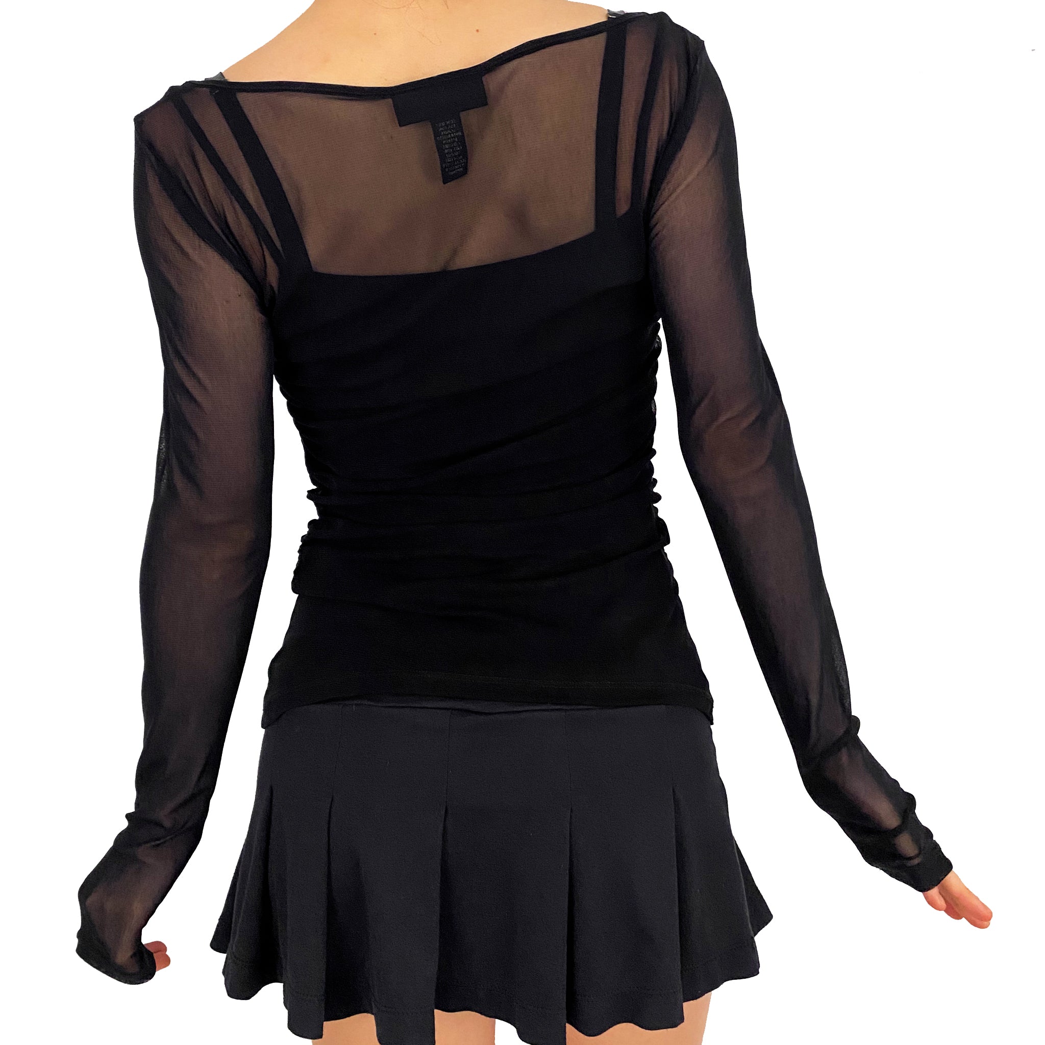 Daisy Mesh Long Sleeve (S)