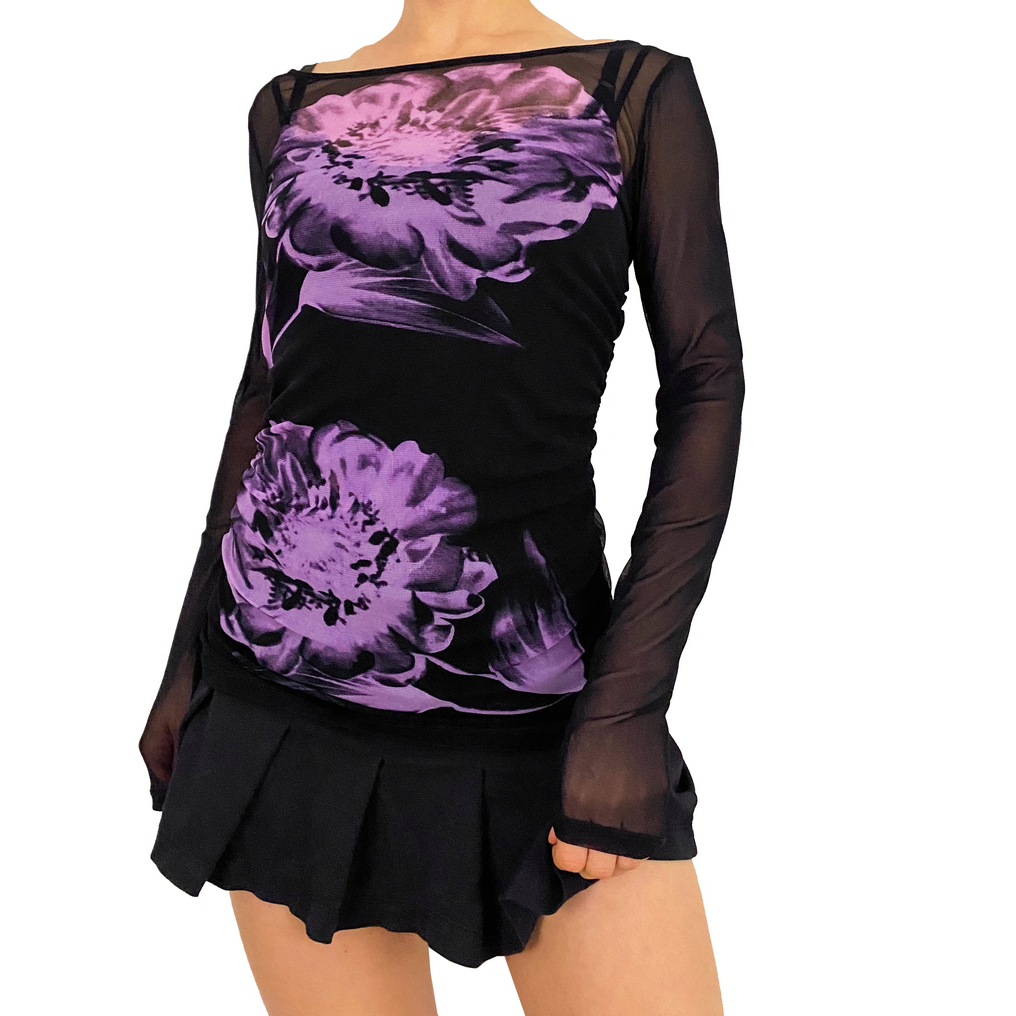 Daisy Mesh Long Sleeve (S)
