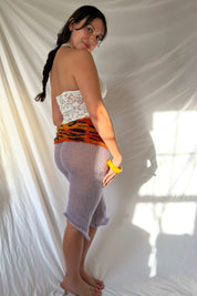 Lilac Tiger Capris (XS-2XL)