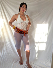 Lilac Tiger Capris (XS-2XL)