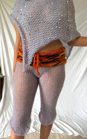Sequin Poncho Lilac (XS-XL)