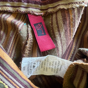 90s Striped Gaucho Capris (S)