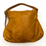 Tan Leather Slouchy Bag
