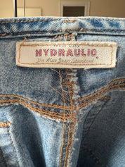 Y2K Long Denim Skirt (L)