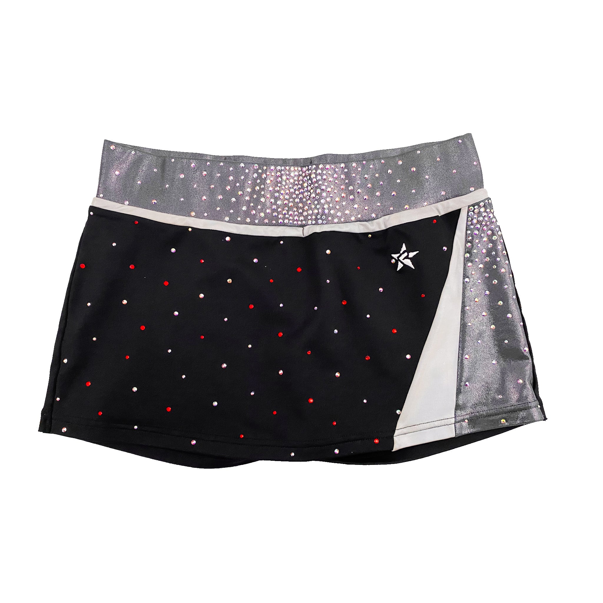 Rhinestone Micro Mini Skort (XXS/ XS Slim)