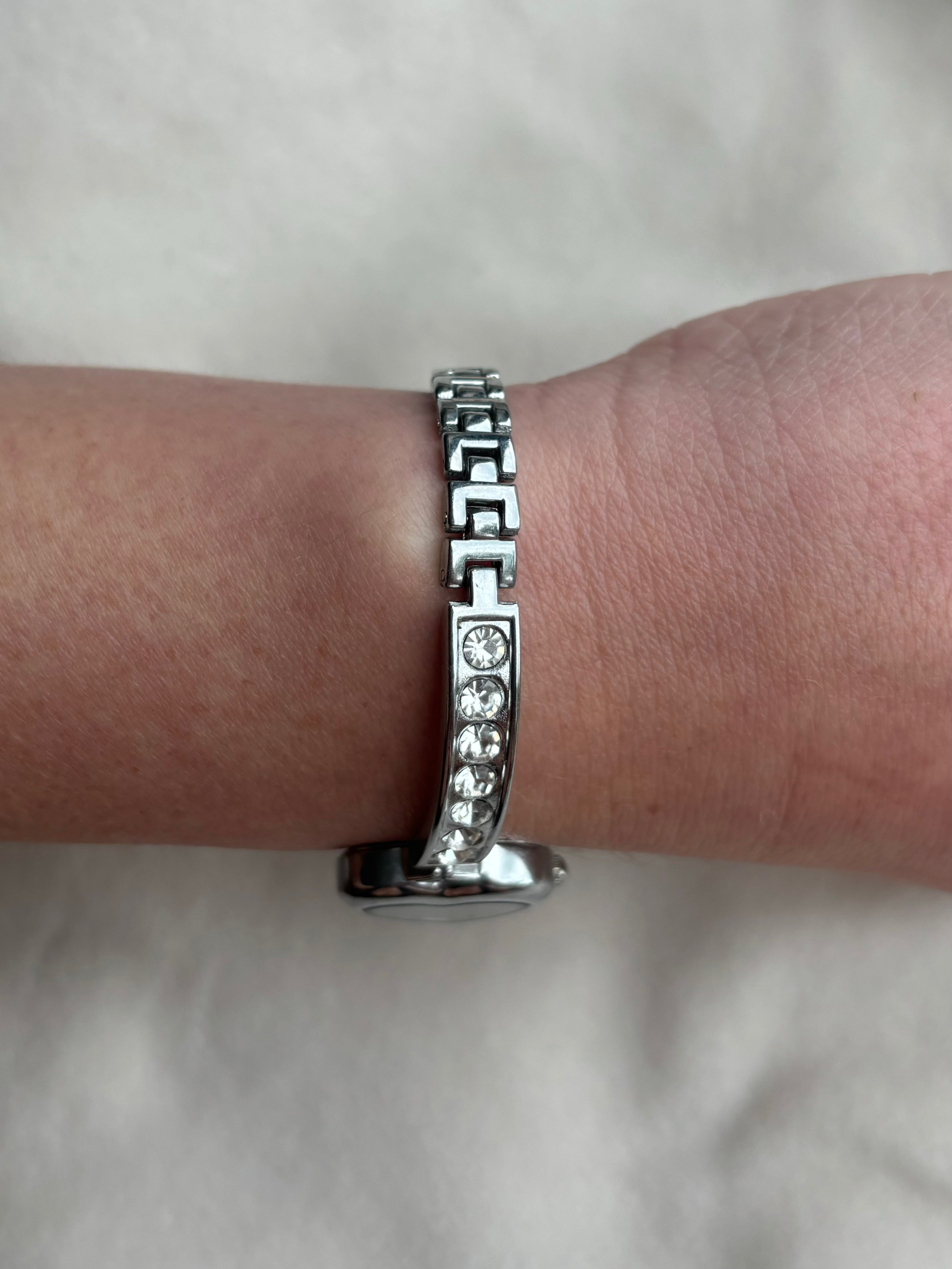 Silver Heart Watch